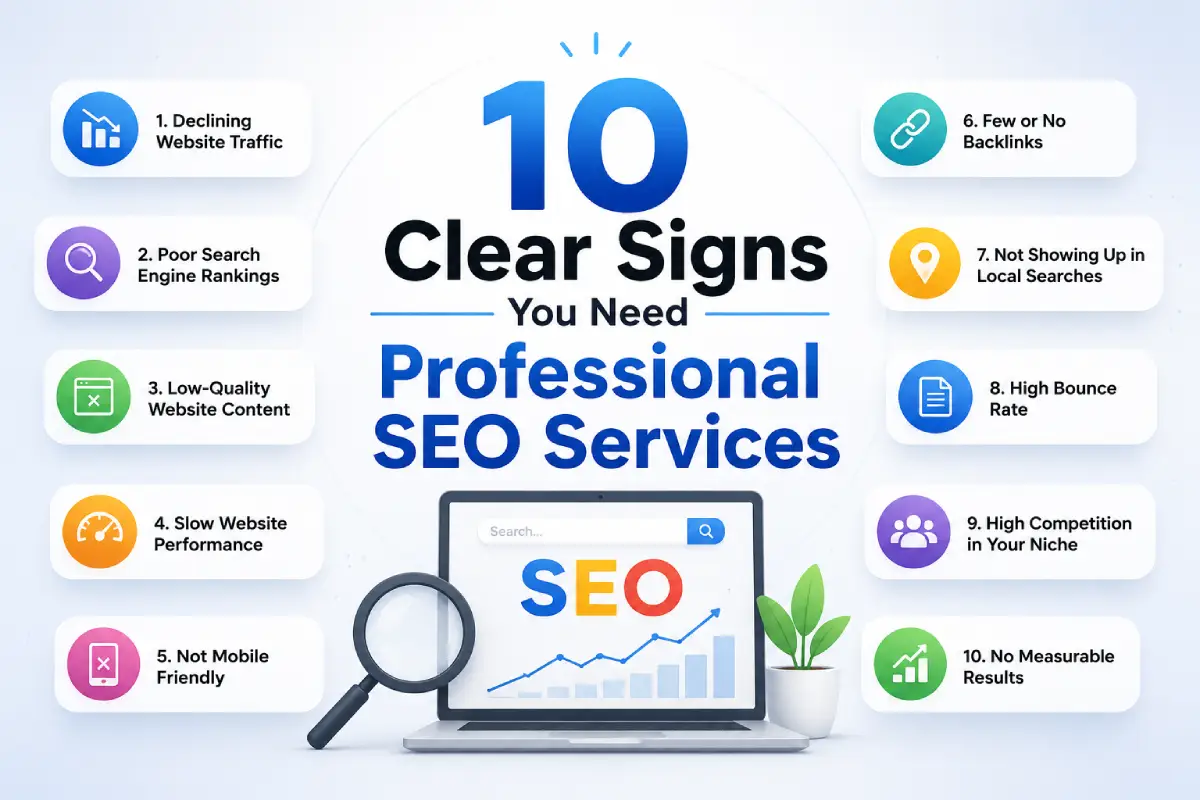 10 Clear Signs You Need Professional SEO Services