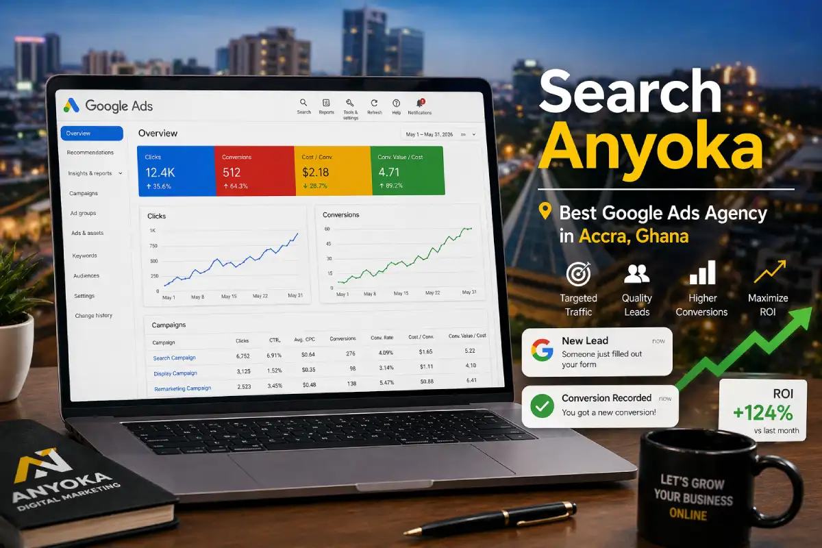 Best Google ads agency in Ghana