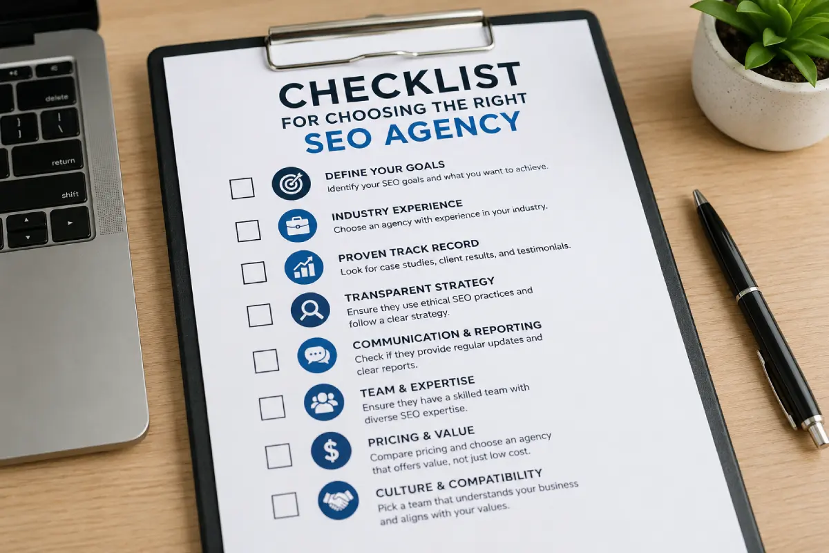 Checklist for Choosing the Right SEO Agency