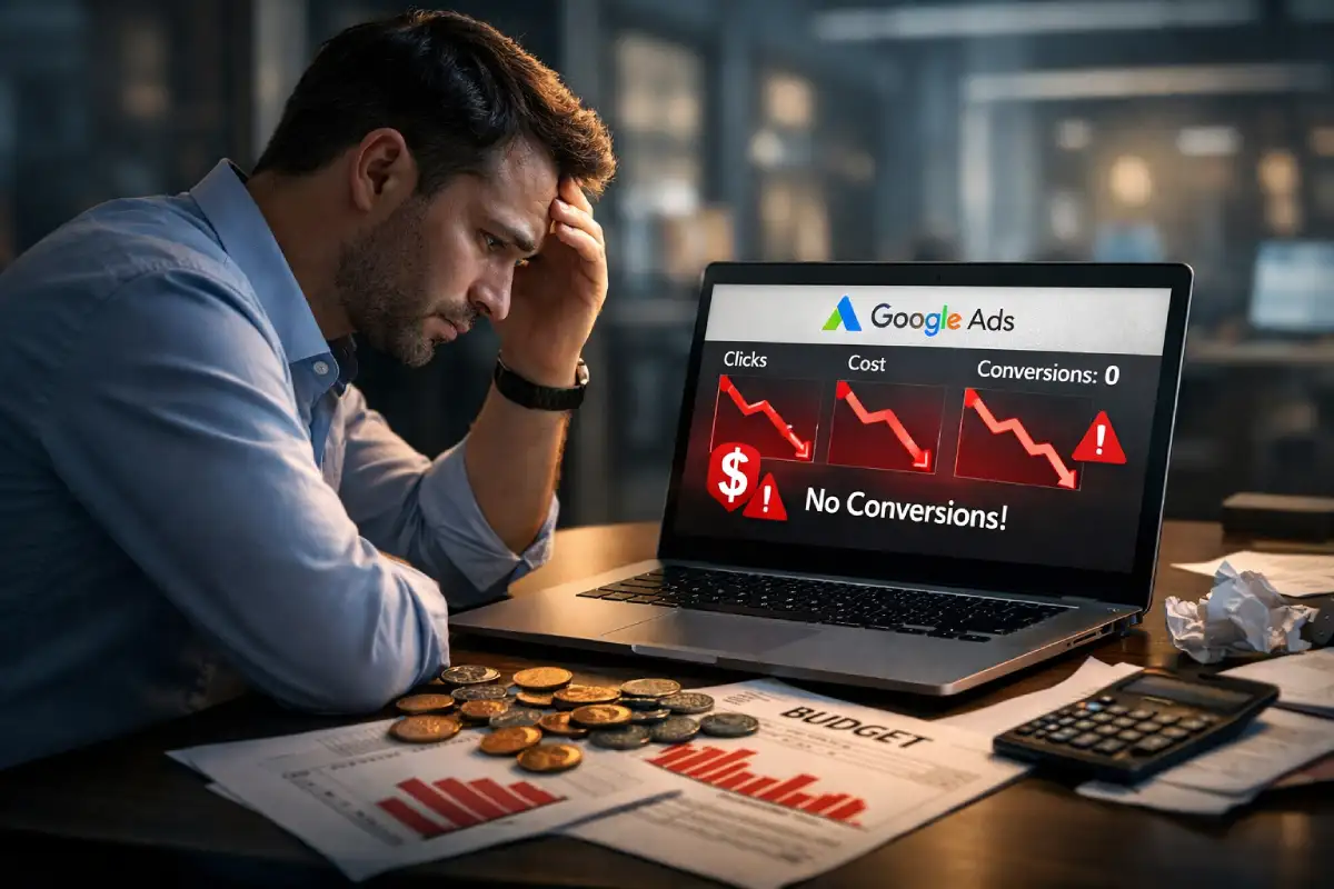 Google ads is not converting